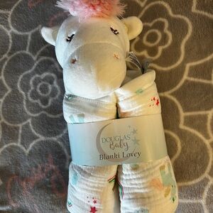 Douglas Baby Unicorn Lovey Blanket